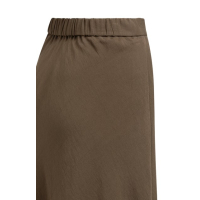 YAYA Maxirok in a-lijn van geweven stof slate black brown