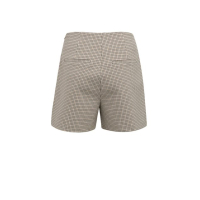 YAYA Geruite minirok met faux overslag beige dessin