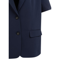 YAYA Blazer with short sleeves navy blazer blue