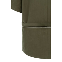 YAYA Woven shortsleeve blazer with armygreen