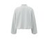 YAYA Woven oversized jacket, light grey melange