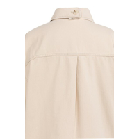 YAYA Short sleeve denim jacket desert beige denim