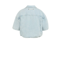 YAYA Colored worker denim jacket light denim