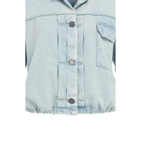YAYA Colored worker denim jacket light denim