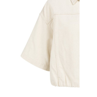 YAYA Denim look jacket cloud creme white