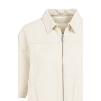 YAYA Denim look jacket cloud creme white