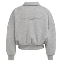 YAYA Sweat jackets with pockets iron grey