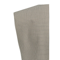YAYA Geruit geweven gilet met schoudervulling beige dessin