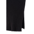 YAYA Knitted dress with sweater set, black