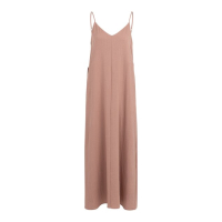 YAYA Strappy dress with drawstrings burlwood pink