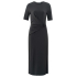 YAYA Dress with ring detail, anthracite