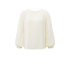YAYA  Crinkle top with low back, off white