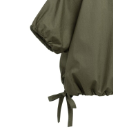 YAYA Boxy top with adjustable waist army green