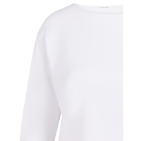 YAYA Top with seam detail pure white