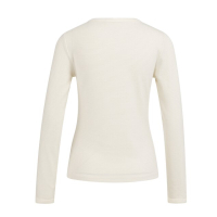 YAYA Striped long sleeve top kit beige dessin