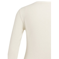 YAYA Striped long sleeve top kit beige dessin