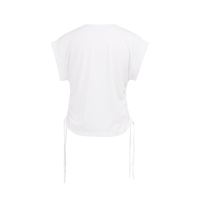 YAYA Top with cords pure white