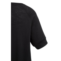 YAYA Jersey top with knitted outlook black