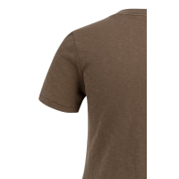YAYA Short sleeve v-neck tshirt washed brown