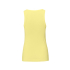 YAYA Singlet with rib edge, lemon grass yellow