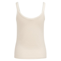 YAYA Singlet with mesh edge creme beige