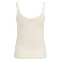 YAYA Singlet met mesh rand beige