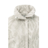YAYA Short printed padded nylon jacket, brown