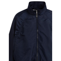 YAYA Short jacket with pleats navy blazer blue