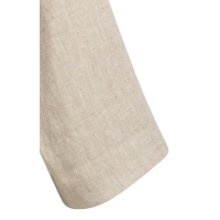 YAYA Wikkeljack van linnenmix met ceintuur light beige melange