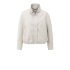 YAYA Faux leather jacket with baloon effect, chalk white