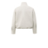 YAYA Faux leather jacket with baloon effect, chalk white