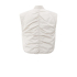 YAYA Nylon reversible bodywarmer, beige