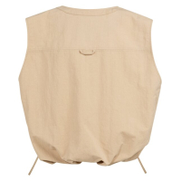 YAYA Sleeveless summer jacket desert beige