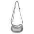YAYA Crossbody bag, silver metallic
