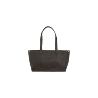 YAYA Suede shopper chocolate brown