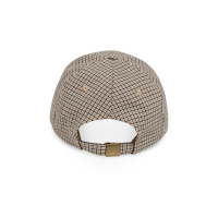 YAYA Pet met geweven ruitpatroon beige dessin