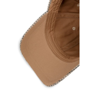 YAYA Pet met geweven ruitpatroon beige dessin
