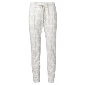 YAYA Jersey jogger pants with floral print pebble YAYA Jersey jogger pants with floral print pebble