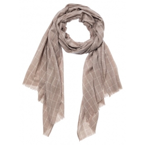 YAYA Recycled fabric scarf beige YAYA Recycled fabric scarf beige