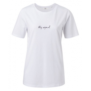 YAYA jersey tee story embroidery stay original YAYA jersey tee story embroidery stay original