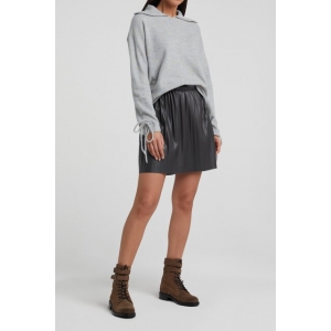 YAYA Sweater with drawstring cuffs babyblue YAYA Sweater with drawstring cuffs babyblue