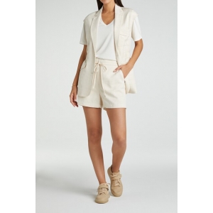 YAYA Sleeveless linen mix blazer summer sand YAYA Sleeveless linen mix blazer summer sand
