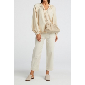 YAYA Drapy tunic top egg shell YAYA Drapy tunic top egg shell