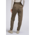 YAYA Woven high waist trousers, falcon brown