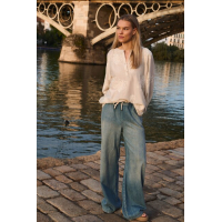 YAYA Denim broek mid blue denim