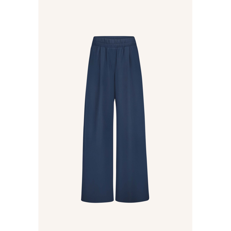 By-bar benji viscose pants, winter blue