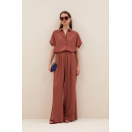 By-bar benji viscose pants, rustic sienna