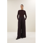By-bar leya melange stripe top 