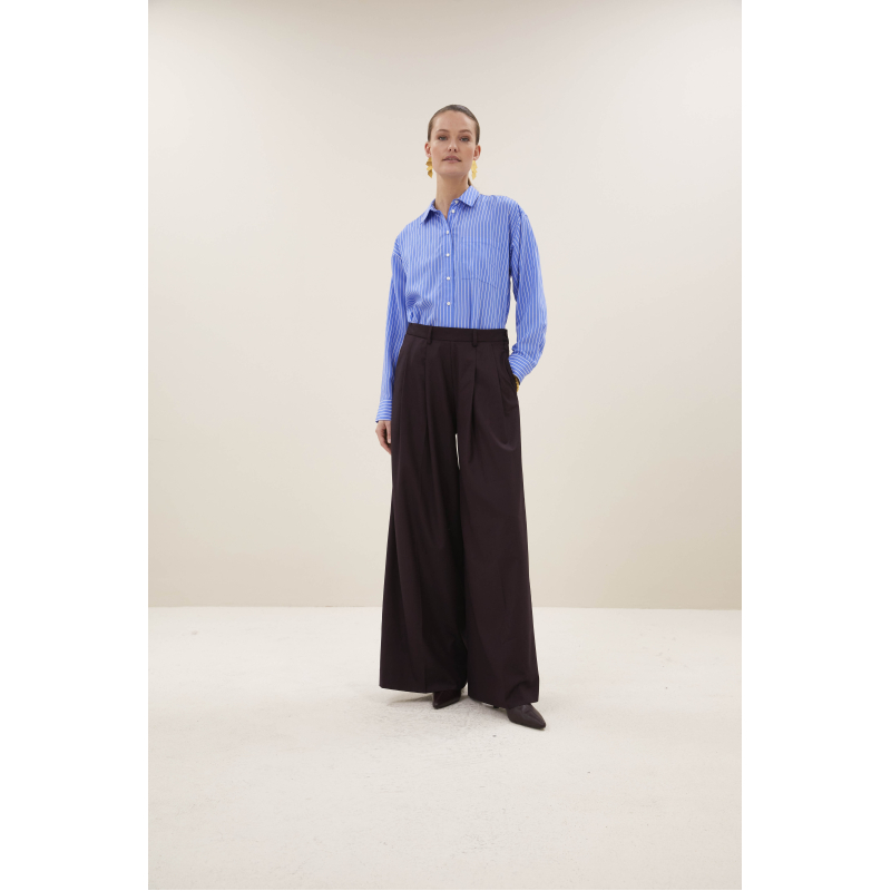 By-bar sef pants dark wine
