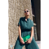 By-bar Karly viscose blouse, dried basil